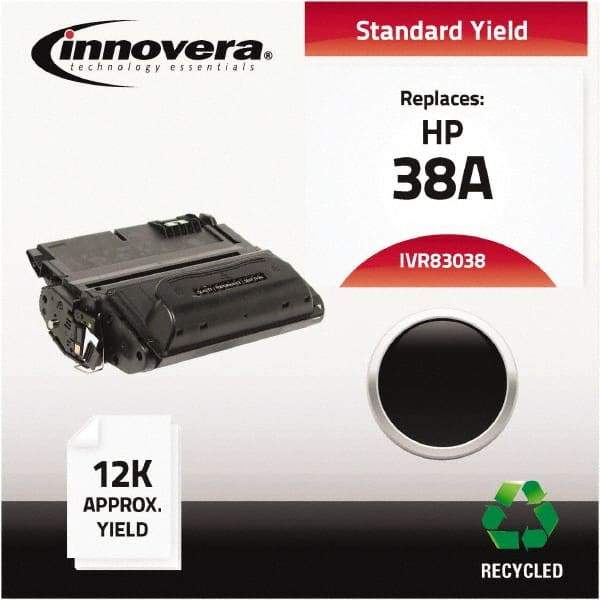 innovera - Black Toner Cartridge - Use with HP LaserJet 4200 - USA Tool & Supply