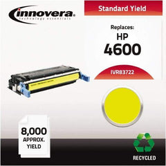 innovera - Yellow Toner Cartridge - Use with HP Color LaserJet 4600, 4650 - USA Tool & Supply