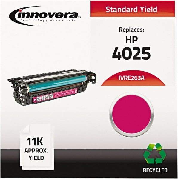 innovera - Magenta Toner Cartridge - Use with HP Color LaserJet Enterprise CP4025DN, CP4025N, CP4520, CP4525, CP4525DN, CP4525N, CP4525XH - USA Tool & Supply