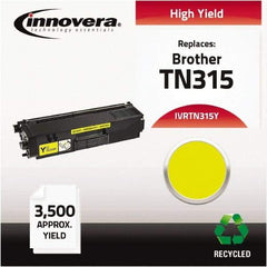 innovera - Yellow Toner Cartridge - Use with Brother HL-4150CDN, HL-4170CDW, HL-4570CDW, HL-4570CDWT, MFC-9460CDN, MFC-9560CDW, MFC-9970CDW - USA Tool & Supply