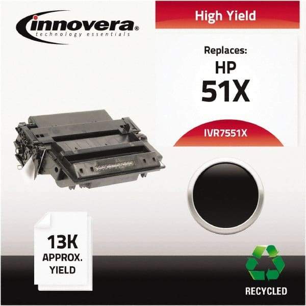 innovera - Black Toner Cartridge - Use with HP LaserJet M3027 MFP, M3027X, M3035 MFP, M3035XS, P3005, P3005D, P3005DN, P3005N, P3005X - USA Tool & Supply