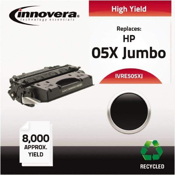 innovera - Black Toner Cartridge - Use with HP LaserJet P2055, P2055D, P2055DN, P2055X - USA Tool & Supply