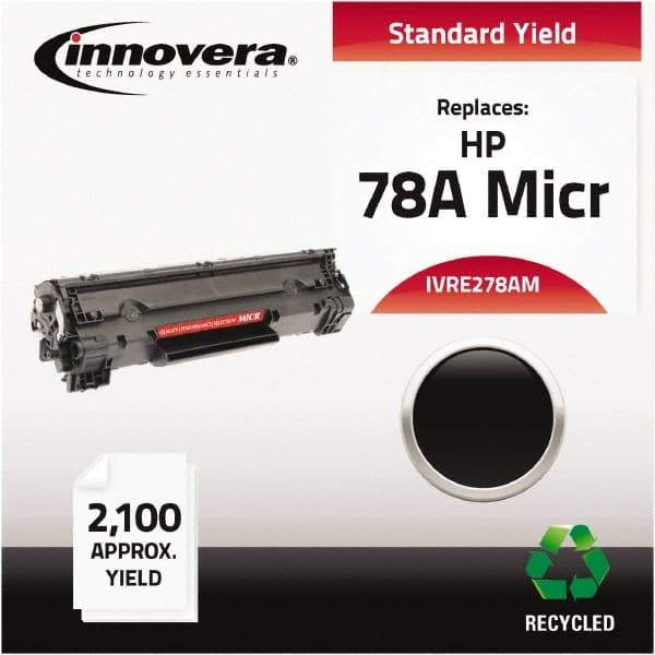 innovera - Black MICR Toner - Use with HP LaserJet Pro M1536DNF, P1566, P1606DN - USA Tool & Supply