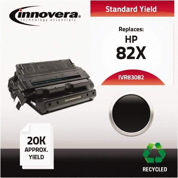 innovera - Black Toner Cartridge - Use with HP LaserJet 8100 - USA Tool & Supply