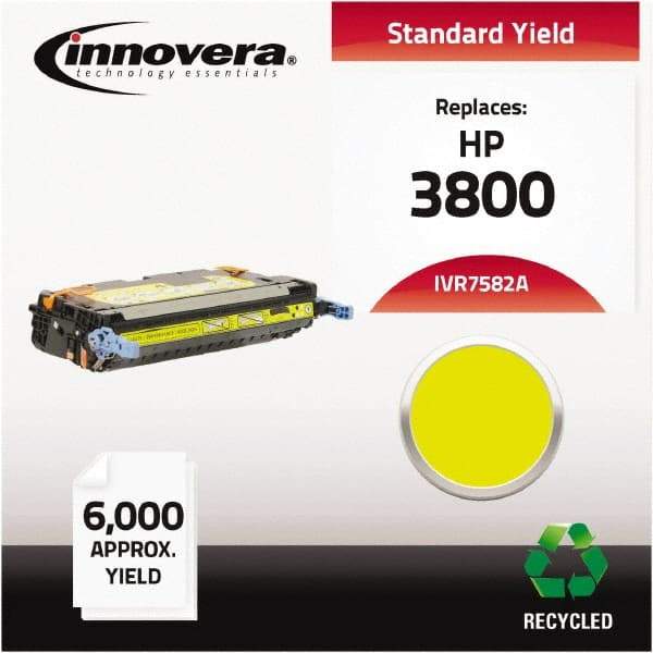 innovera - Yellow Toner Cartridge - Use with HP Color LaserJet 3800, CP3505 - USA Tool & Supply