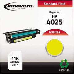 innovera - Yellow Toner Cartridge - Use with HP Color LaserJet Enterprise CP4025DN, CP4025N, CP4520, CP4525, CP4525DN, CP4525N, CP4525XH - USA Tool & Supply