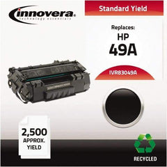 innovera - Black Toner Cartridge - Use with HP LaserJet 1320, 3390, 3392 - USA Tool & Supply