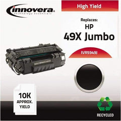 innovera - Black Toner Cartridge - Use with HP LaserJet 1320, 1320N, 1320T, 1320NW, 1320TN, 3390 AIO, 3392 - USA Tool & Supply