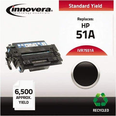 innovera - Black Toner Cartridge - Use with HP LaserJet M3027 MFP, M3027X, M3035 MFP, M3035XS, P3005, P3005D, P3005DN, P3005N, P3005X - USA Tool & Supply