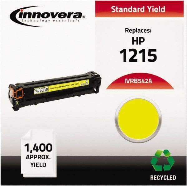 innovera - Yellow Toner Cartridge - Use with HP Color LaserJet CP1210, CP1215, CP1215N, CP1510, CP1515N, CP1515NI, AIO CM1312NFI MFP - USA Tool & Supply