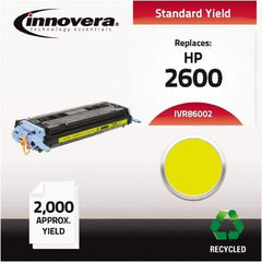 innovera - Yellow Toner Cartridge - Use with HP Color LaserJet 1600, 2600, CM1015 MFP, CM1017 MFP - USA Tool & Supply