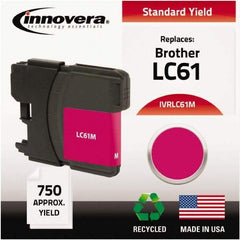 innovera - Magenta Inkjet Printer Cartridge - Use with Brother DCP-165C, 385C, 585CW, MFC-290C, 490CW, 5490CW, 6490CW, 790CW, 990CW - USA Tool & Supply