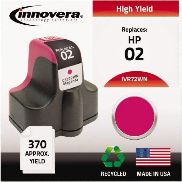 innovera - Magenta Inkjet Printer Cartridge - Use with HP Photosmart C5180, C6180, C7180, D6160, D7145, D7155, D7160, D7345, D7355, D7360, 3110, 3210, 3310, 8250 - USA Tool & Supply