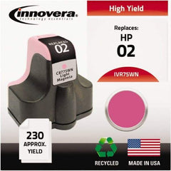 innovera - Inkjet Printer Cartridge - Use with HP Photosmart C5180, C6180, C7180, D6160, D7145, D7155, D7160, D7345, D7355, D7360, 3110, 3210, 3310, 8250 - USA Tool & Supply