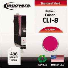 innovera - Magenta Inkjet Printer Cartridge - Use with Canon PIXMA iP3300, iP3500, iP4200, iP4300, iP4500, iP5200, MP500, MP510, MP520, MP530, MP600, MP610, MP800, MP810, MP830, MP950, MP960, MP970, MX700, MX850 - USA Tool & Supply