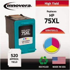 innovera - Inkjet Printer Cartridge - Use with HP Deskjet D4260, D4360, Officejet J5750, J5780, J6480, Photosmart C4240, C4250, C4280, C4350, C4380, C4385, C4480, C4580, C5240, C5250, C5280, C5580, D5345, D5360 - USA Tool & Supply