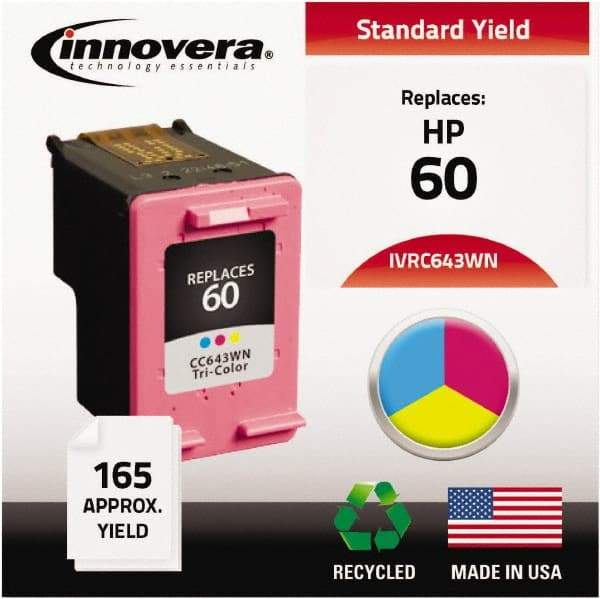 innovera - Inkjet Printer Cartridge - Use with HP Deskjet D2530, D2545, D2560, D5560, F4200, F4440, F4480, Photosmart C4640, C4650, C4680, C4795 - USA Tool & Supply