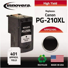 innovera - Black Inkjet Printer Cartridge - Use with Canon PIXMA iP2702, MP240, MP250, MP480, MP490, MX300, MX320, MX330 - USA Tool & Supply