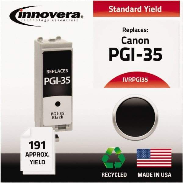 innovera - Black Inkjet Printer Cartridge - Use with Canon PIXMA iP100 - USA Tool & Supply