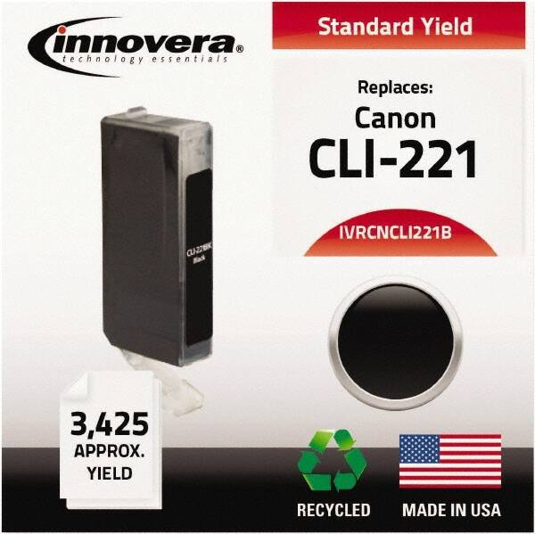 innovera - Black Inkjet Printer Cartridge - Use with Canon PIXMA iP3600, iP4600, iP4700, MP560, MP620, MP640, MP980, MP990, MX860, MX870 - USA Tool & Supply