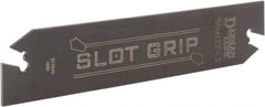 Dorian Tool - 1-1/4" Blade Height, 0.0941" Blade Width, 5.9016" OAL, Neutral Cut, Double End Indexable Cut-Off Blade - SGIH Blade - USA Tool & Supply