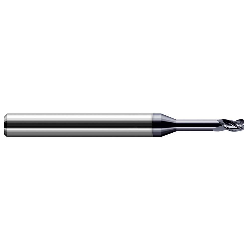 Harvey Tool - 5/16" Diam 3 Flute Solid Carbide 1/64" Corner Radius - Exact Industrial Supply