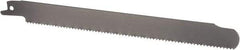 Lenox - 10" Long x 3/4" Thick, Bi-Metal Reciprocating Saw Blade - Straight Profile, 10 TPI, Toothed Edge - USA Tool & Supply