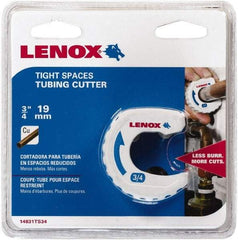 Lenox - 3/4" Pipe Capacity, Tube Cutter - Cuts Copper - USA Tool & Supply