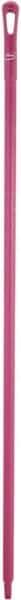 Vikan - 59 x 1-1/4" Polypropylene Squeegee Handle - European Threaded Connection, Pink - USA Tool & Supply