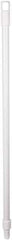 Remco - 36 x 1" Fiberglass Squeegee Handle - European Threaded Connection, White - USA Tool & Supply