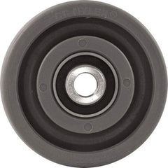 Caster Connection - 4 Inch Diameter x 2 Inch Wide, High Grade Nylon Caster Wheel - 1,000 Lb. Capacity, 2.2 Inch Hub Length, 1/2 Inch Axle Diameter, Sealed Precision Ball Bearing - USA Tool & Supply