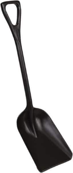 Remco - 14-1/2" High Square Plastic Shovel - 24-5/8" Long D-Grip Handle - USA Tool & Supply