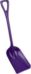 Remco - 14-1/2" High Square Plastic Shovel - 24-5/8" Long D-Grip Handle - USA Tool & Supply