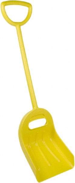 Remco - 18-1/2" High Square Plastic Shovel - 29-1/4" Long D-Grip Handle - USA Tool & Supply