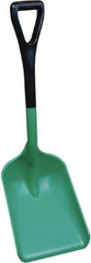 Remco - 13-3/4" High Square Plastic Shovel - 20-1/2" Long D-Grip Handle - USA Tool & Supply