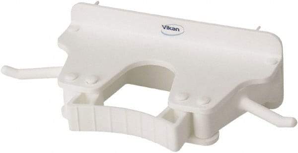 Vikan - 22 Lb Capacity, 3-5/32" Projection, Polypropylene/Rubber Wall Strip Organizer - 6-5/32" OAL - USA Tool & Supply