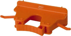 Vikan - 22 Lb Capacity, 3-5/32" Projection, Polypropylene/Rubber Wall Strip Organizer - 6-5/32" OAL - USA Tool & Supply