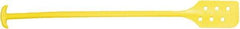 Remco - Yellow Polypropylene Mixing Paddle with Holes - 52" Overall Length - USA Tool & Supply