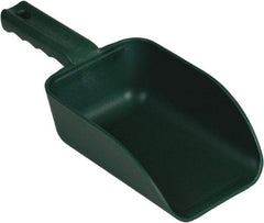 Remco - 32 oz Green Polypropylene & Semi-Ferrous Additive Flat Bottom Scoop - 4.3" Wide x 3" Deep Bowl, 11-1/2" OAL - USA Tool & Supply