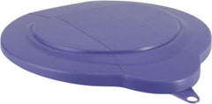 Vikan - 1.5 Gal Polypropylene Pail Lid - Purple, For Use with 5695 - USA Tool & Supply