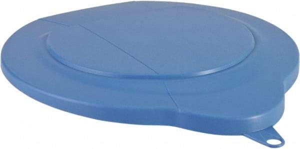 Vikan - 1.5 Gal Polypropylene Pail Lid - Blue, For Use with 5690 - USA Tool & Supply