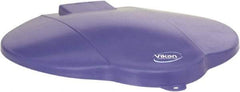 Vikan - 3 Gal Polypropylene Pail Lid - Purple, For Use with 5693 - USA Tool & Supply