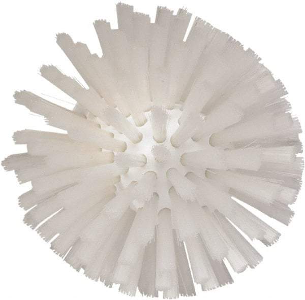 Vikan - 5" Diam Polyester Tube Brush - 4-1/2" OAL, 2-7/8" Head Length, Polypropylene Handle - USA Tool & Supply