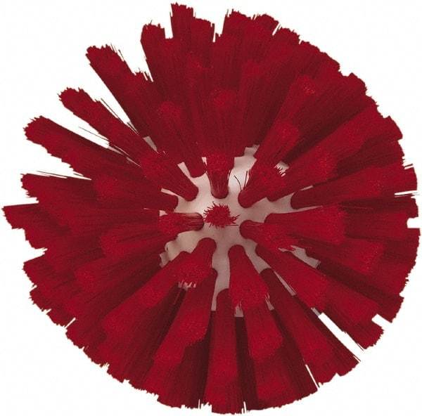 Vikan - 5" Diam Polyester Tube Brush - 4-1/2" OAL, 2-7/8" Head Length, Polypropylene Handle - USA Tool & Supply