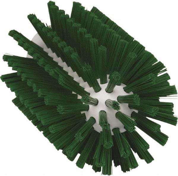 Vikan - 3" Diam Polyester Tube Brush - 6" OAL, 5-1/4" Head Length, Polypropylene Handle - USA Tool & Supply