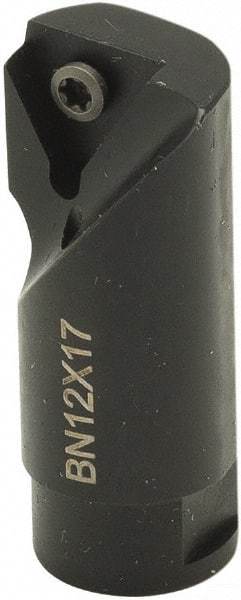 Parlec - TCMT 11 Insert Style, Replaceable Boring Bar Head - 0.6299" Shank Diam, Through Coolant - USA Tool & Supply