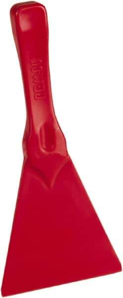 Remco - Stiff Polypropylene Straight Scraper - 4.4" Blade Width - USA Tool & Supply