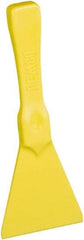 Remco - Stiff Polypropylene Straight Scraper - 3" Blade Width - USA Tool & Supply