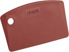 Remco - Stiff Polypropylene/Semi-Ferrous Additive Straight Scraper - 5-1/2" Blade Width - USA Tool & Supply