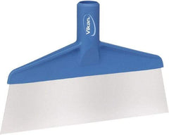 Remco - Stiff Stainless Steel Straight Scraper - 10-1/4" Blade Width - USA Tool & Supply